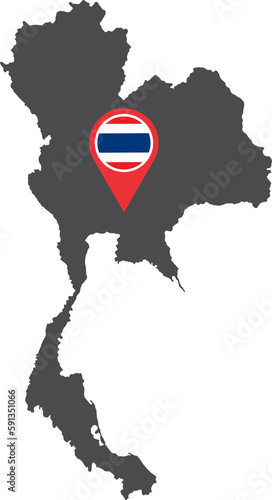 Thailand pin map location 2023040804