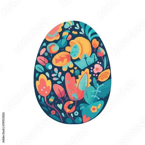 Ornate Christian Easter Egg decoration