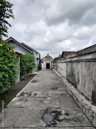 Yogyakarta, Indonesia – January 16, 2020: Tamansari Water Castle, The Location Is Inside The Palace Of Yogyakarta. Beautiful Place For Vacation In Yogyakarta. Selected Focus