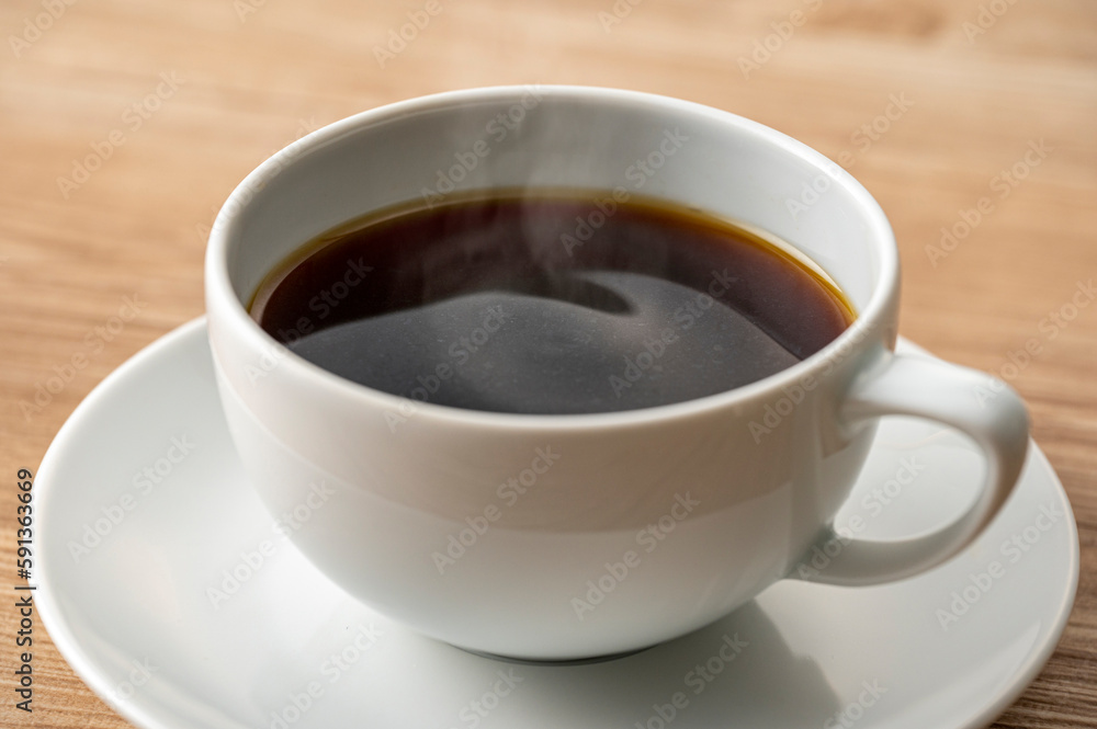 カップに入ったコーヒー カップに入ったコーヒー