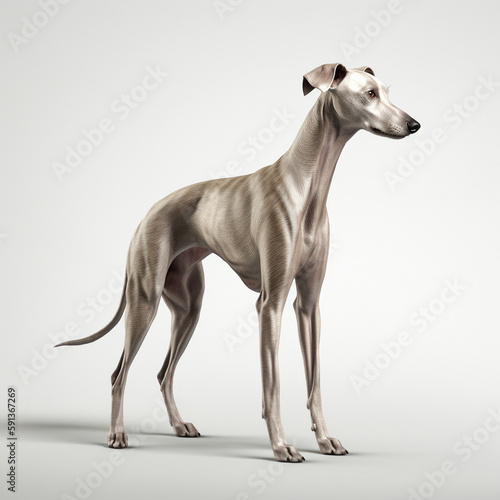 Preciosa imagen de vivos colores de tus compañeros mas fieles, los animales, disfruta de ella y de su tierna mirada