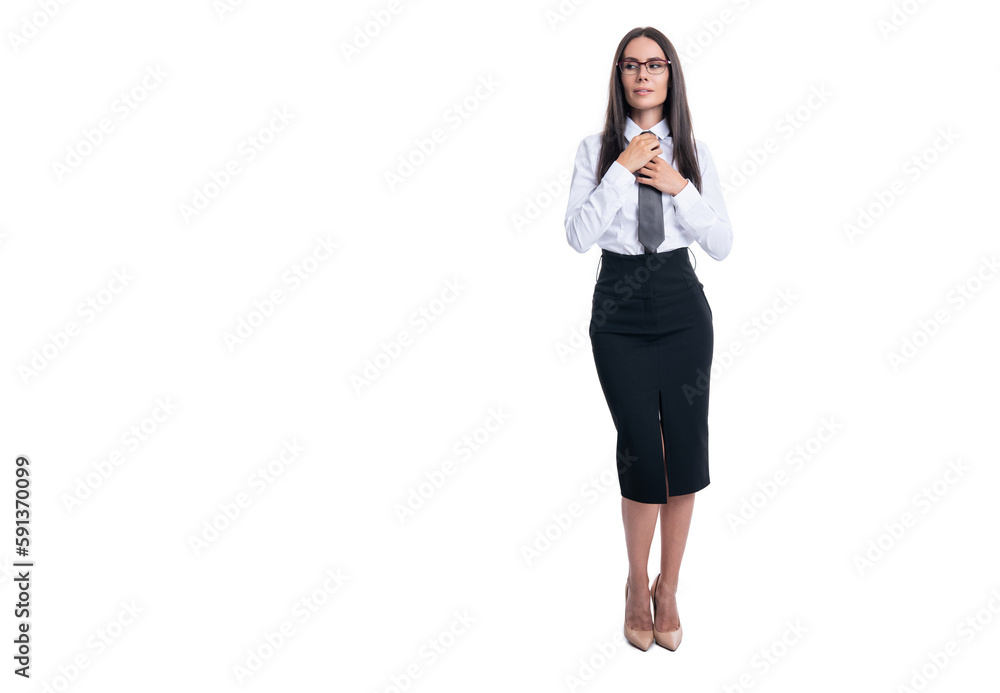 photo of woman manager wear glasses, banner. woman manager isolated on white. photo of woman manager wear glasses, banner. woman manager isolated on white.