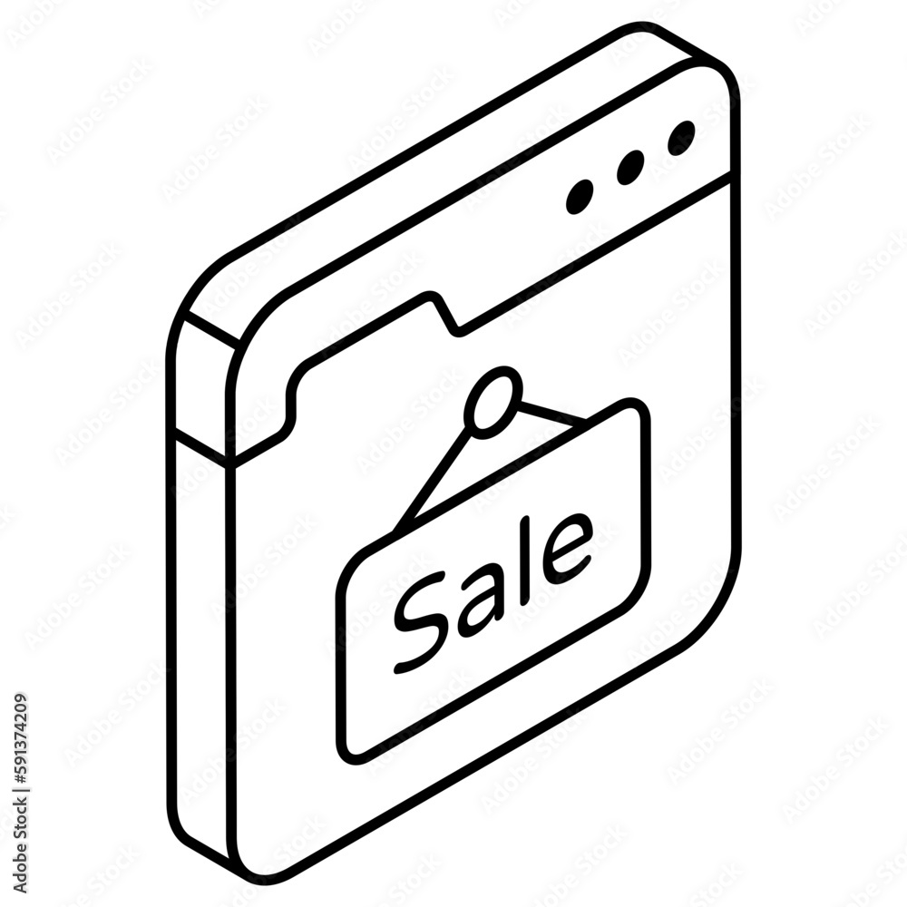 Feedback flat ic A trendy vector design of sale boardon, editable vector Feedback flat ic A trendy vector design of sale boardon, editable vector