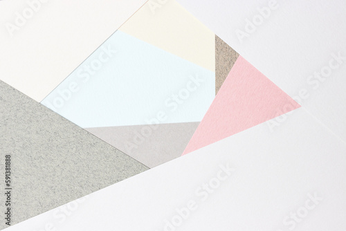 Paper sheet flat texture abstract business background