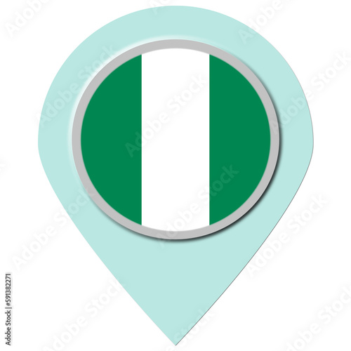 Nigeria Location Pin Free Download Nigeria Location Pin - GFXLoad