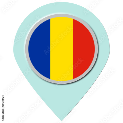Romania Location Pin Free Download Romania Location Pin - GFXLoad