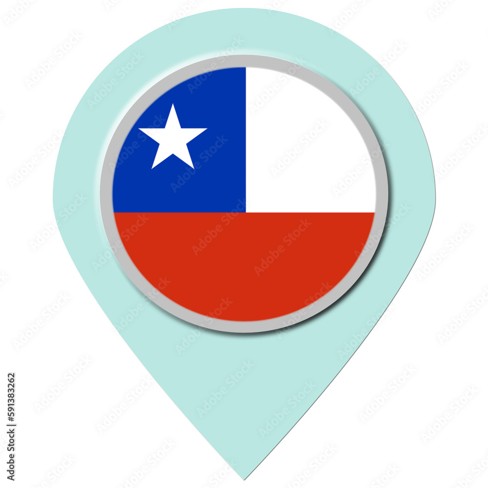Chile Location Pin Chile Location Pin
