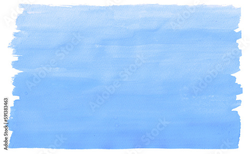 flat paint watercolor blue background
