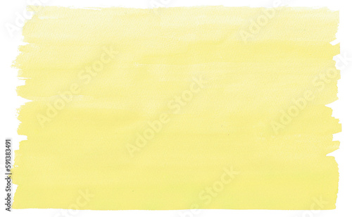 flat paint watercolor yellow background