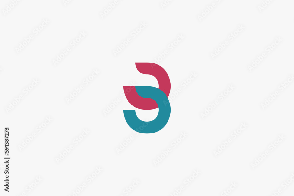 Illustration vector graphic of number eight modern. Good for logo Illustration vector graphic of number eight modern. Good for logo