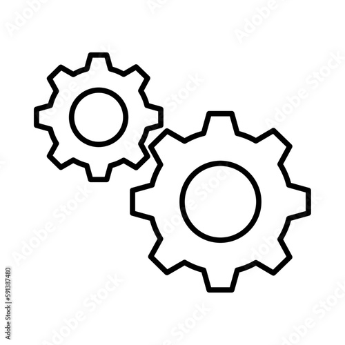 Development Office and Business Icons with black outline style. development, business, symbol, idea, management, line, technology. Vector Illustration