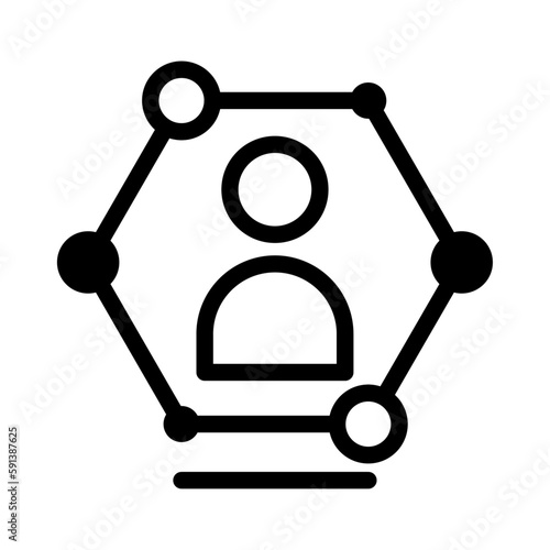 Business network office and business Icons with black outline style. web, business, design, network, symbol, communication, connection. Vector Illustration
