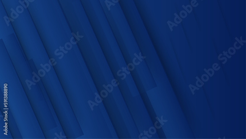 Modern blue geometric shapes 3d abstract technology background. Vector abstract graphic design banner pattern presentation background web template.