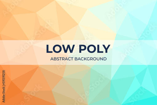 Fondo abstracto con formas poligonales de triángulos