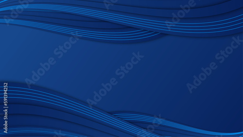 Vector blue flat gradient abstract background