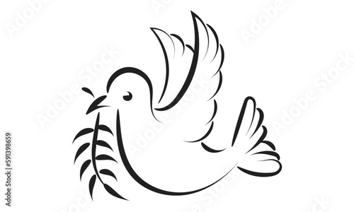 Pentecost poster design for print or use as card, flyer or T shirt