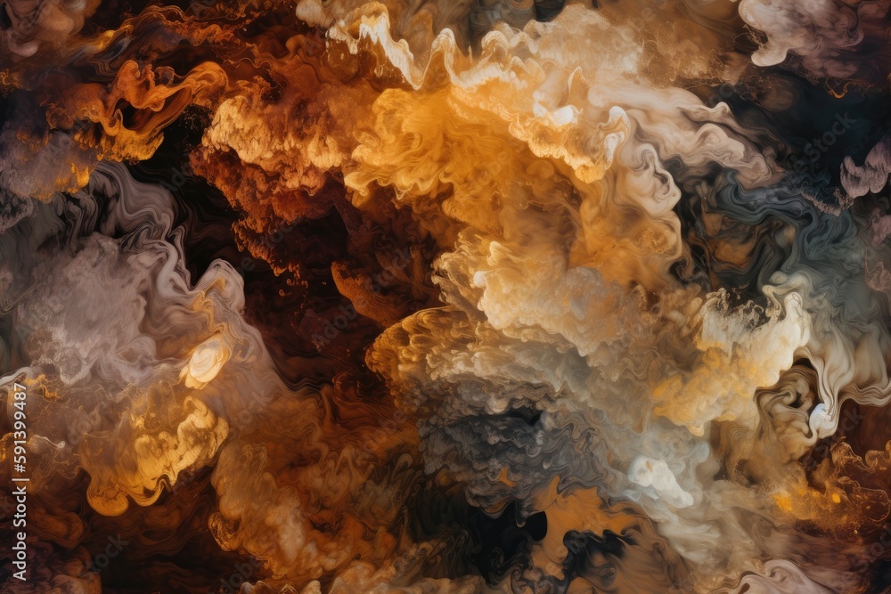 Gold and Silver Exploding Clouds of Color Underwater Oil Colors Seamless Repeating Repeatable Texture Pattern Tiled Tessellation Background Image Gold and Silver Exploding Clouds of Color Underwater Oil Colors Seamless Repeating Repeatable Texture Pattern Tiled Tessellation Background Image