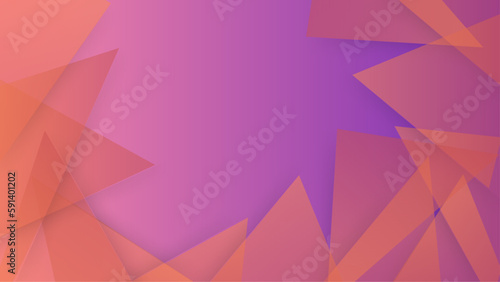 Geometric colorful shapes abstract modern technology background design. Vector abstract graphic presentation design banner pattern wallpaper background web template.