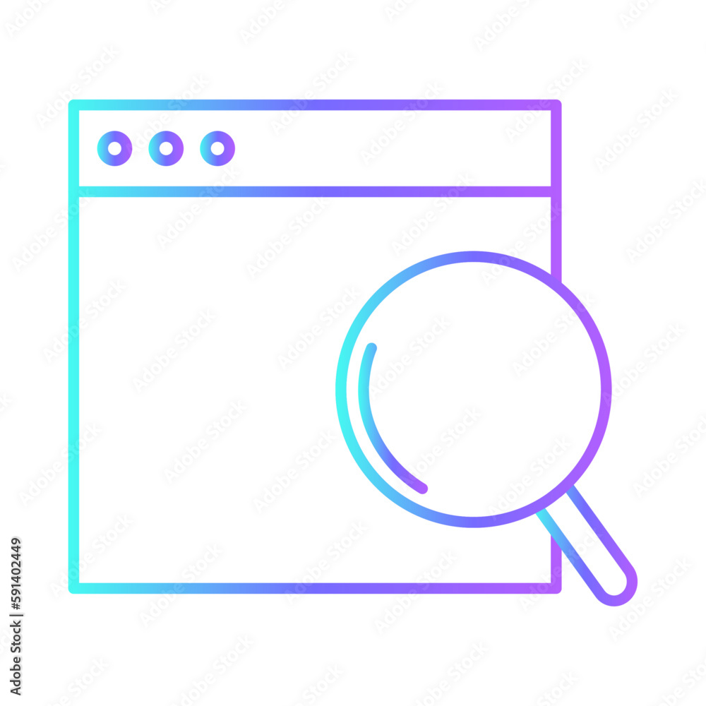 Analysis data management icons with purple blue outline style. management, financial, internet, search, statistics, web, report. Vector Illustration Analysis data management icons with purple blue outline style. management, financial, internet, search, statistics, web, report. Vector Illustration