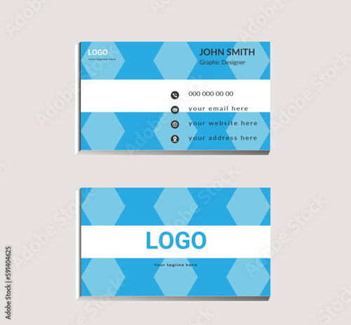 business card template