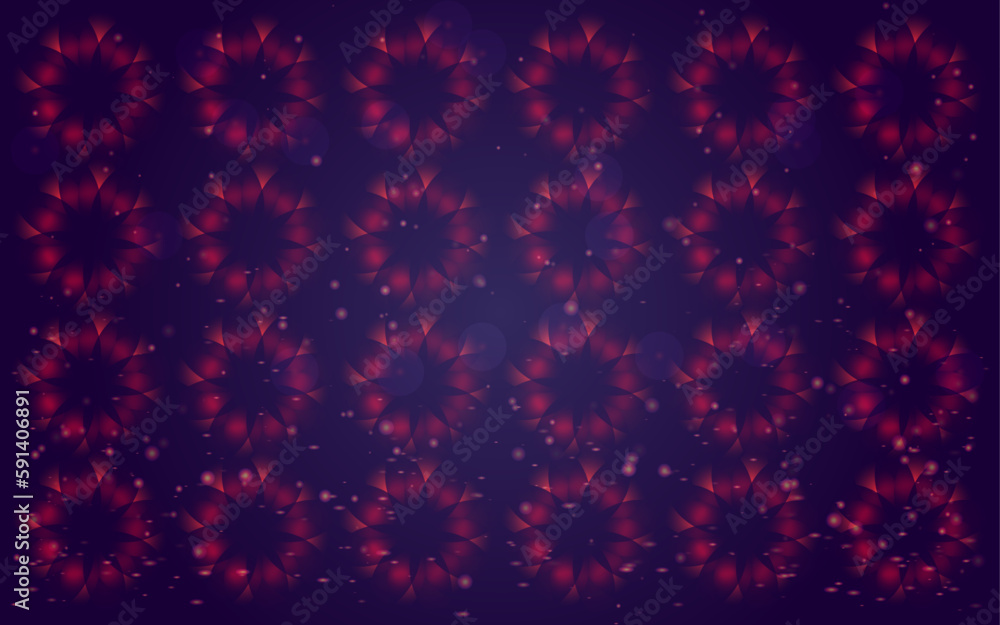 Floral modern abstract presentation background. Luxury paper cut background. Abstract decoration, golden pattern, halftone gradients, 3d Vector illustration. Dark blue purple background Floral modern abstract presentation background. Luxury paper cut background. Abstract decoration, golden pattern, halftone gradients, 3d Vector illustration. Dark blue purple background