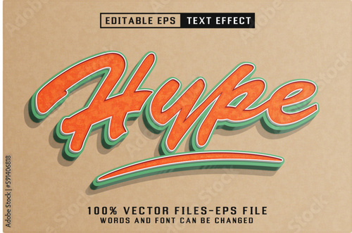 Hype Editable Text Effect