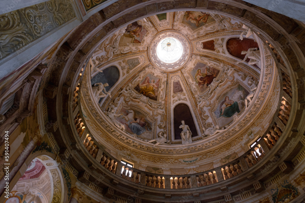 Vicenza, Italy 10 April 2023 Villa La Rotonda or Almerico Capra