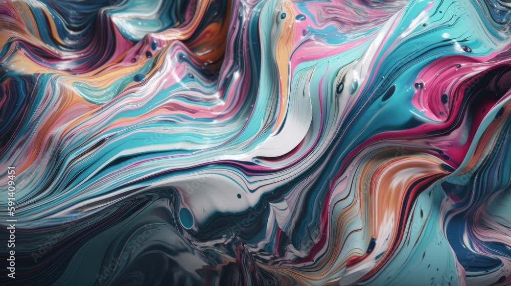 Abstract oil painted background. Gradient mix oil paint. Texture paint. generative ai Abstract oil painted background. Gradient mix oil paint. Texture paint. generative ai