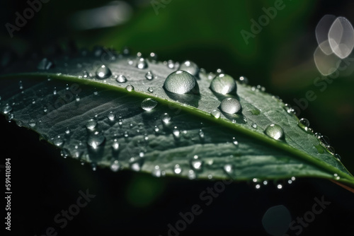 Close up, stacked green leaf texture abstract nature background