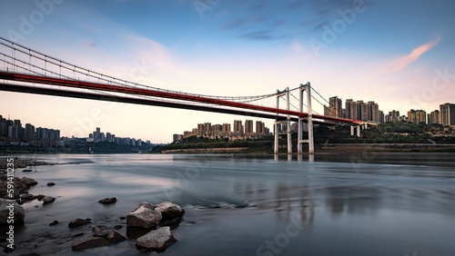 Chaotianmen Yangtze River Bridge,chongqing,China photo