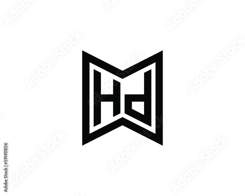 HD Logo design vector template