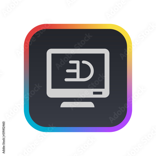 GlitchTV - Pictogram (icon) 