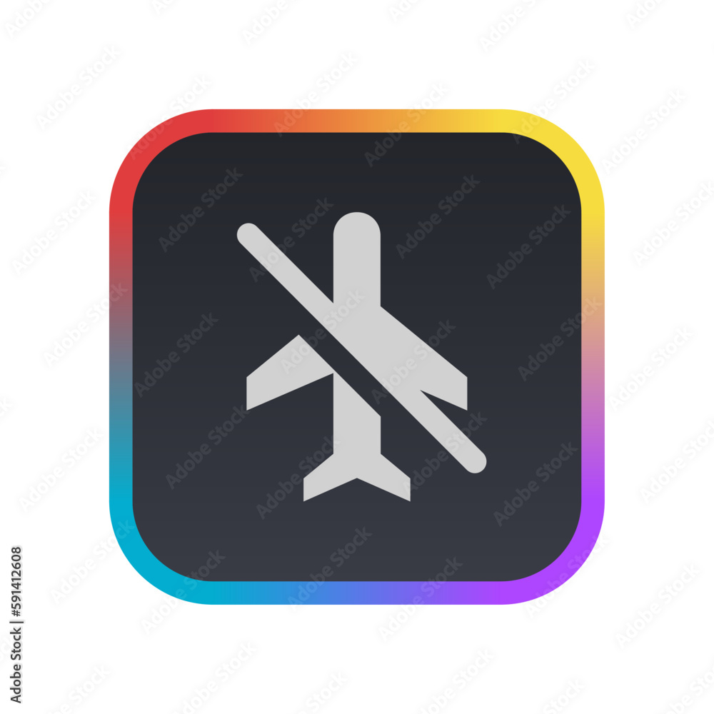No Flight - Pictogram (icon) 