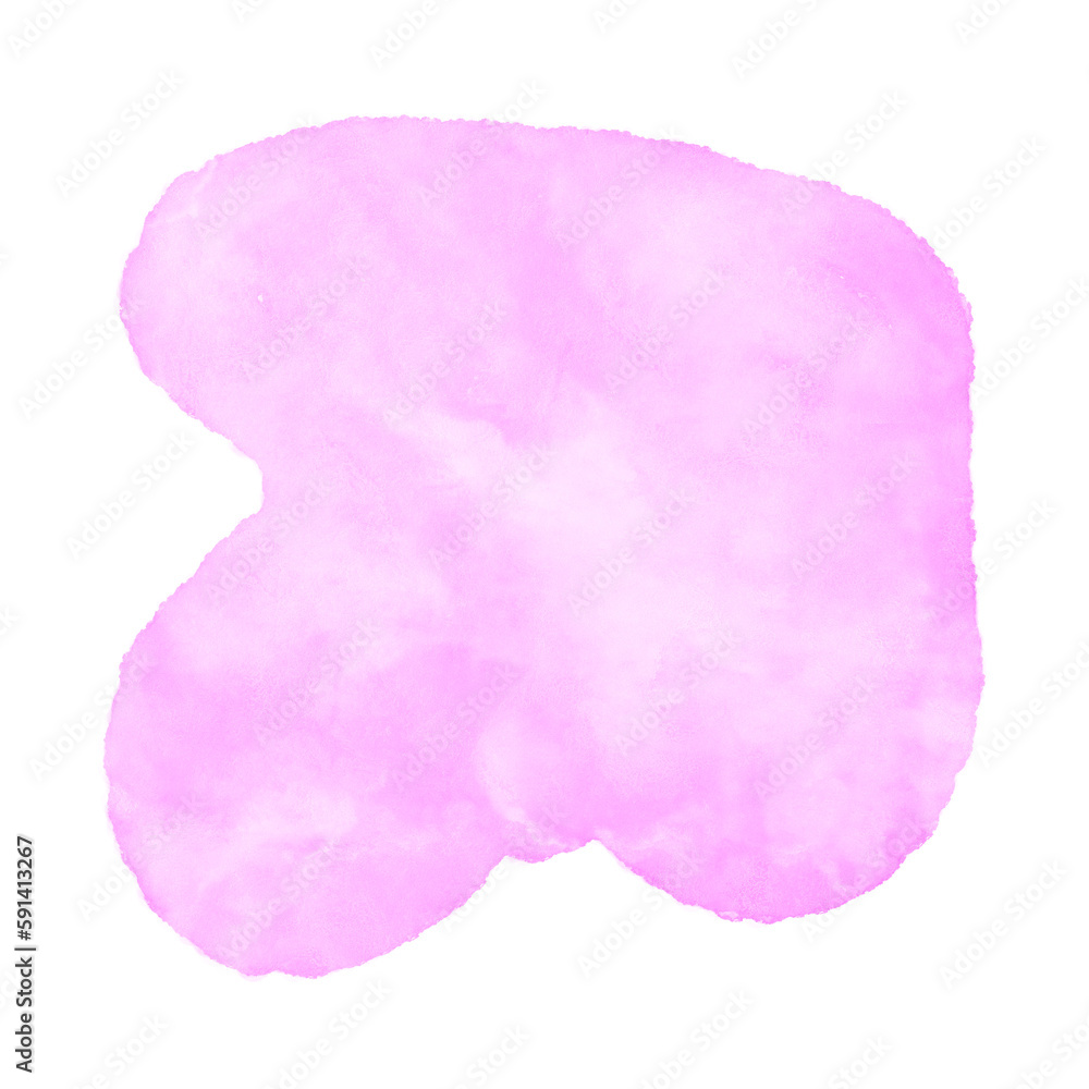 Pink Watercolour Abstract Shapes Pink Watercolour Abstract Shapes