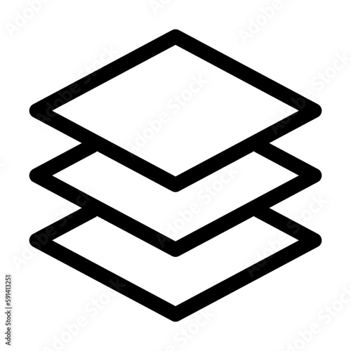 layers line icon