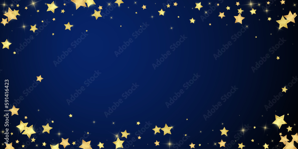 Magic stars vector overlay. Gold stars scattered Magic stars vector overlay. Gold stars scattered