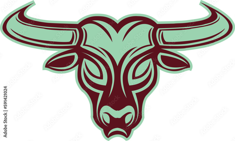 Bull Head Logo Vector Template Illustration Design. Mascot Transparent Bull Logo design Bull sport logo Bull Head Logo Vector Template Illustration Design. Mascot Transparent Bull Logo design Bull sport logo