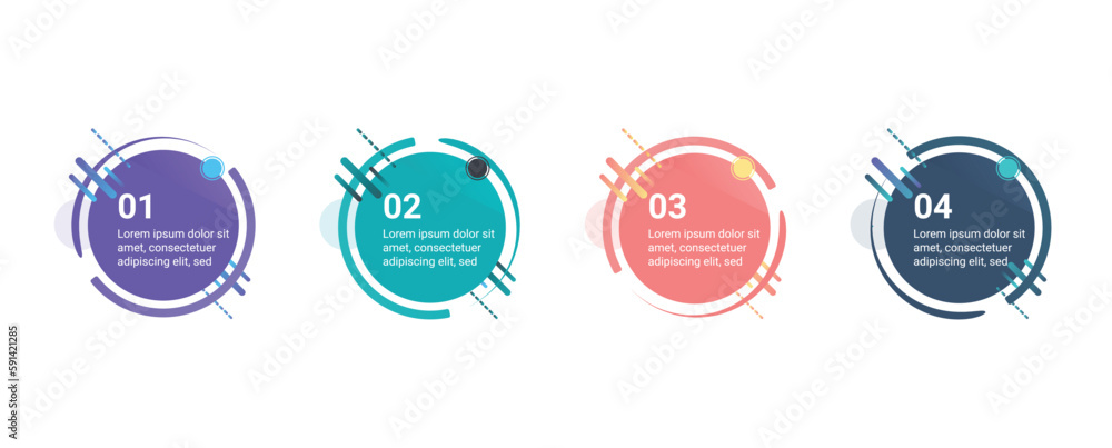 Four steps or option vector Infographic round design presentation banner set for process diagram, business presentations, flow chart, info graph, Infographics Four steps or option vector Infographic round design presentation banner set for process diagram, business presentations, flow chart, info graph, Infographics