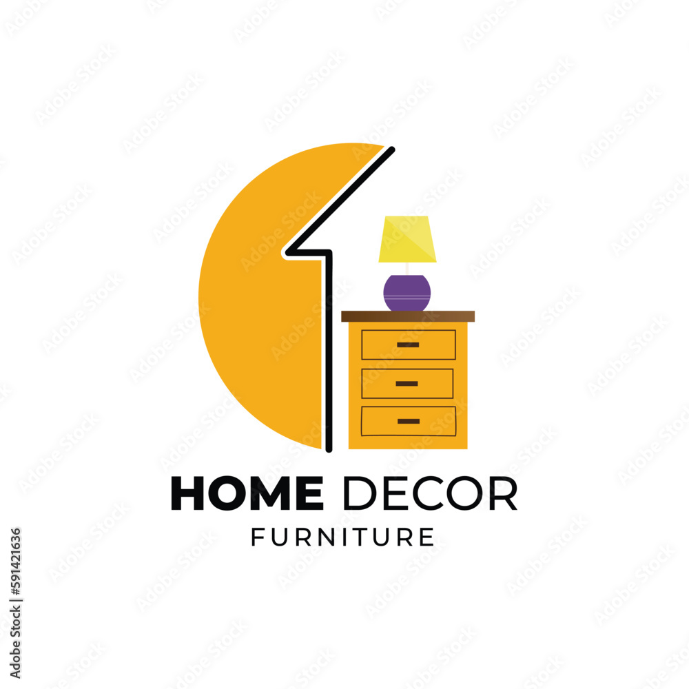 Modern furniture Logo vector template
Modern furniture Logo vector template