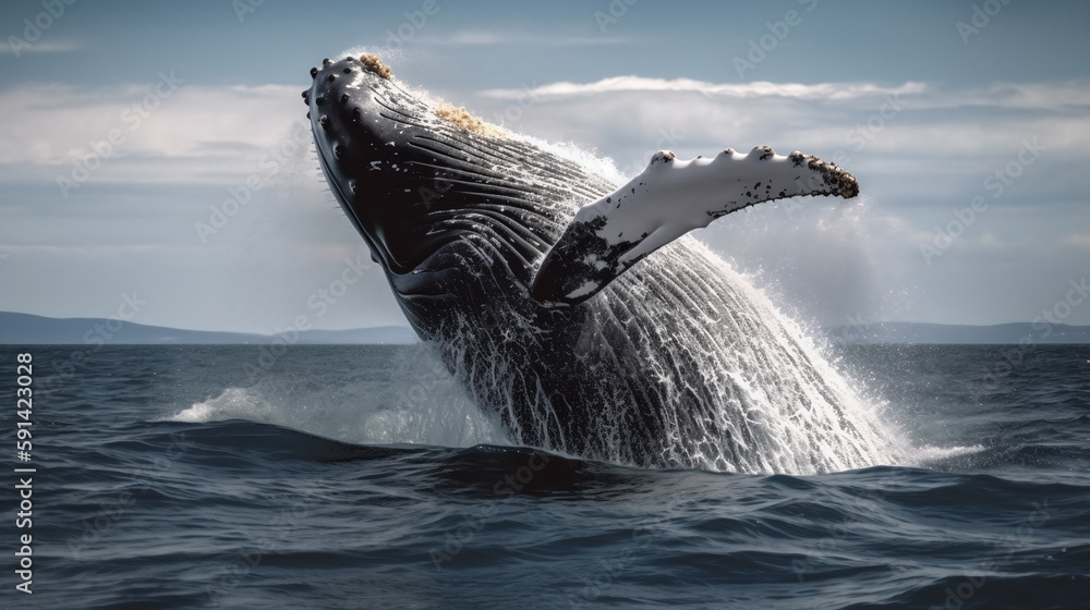 Fototapeta premium humpback whale