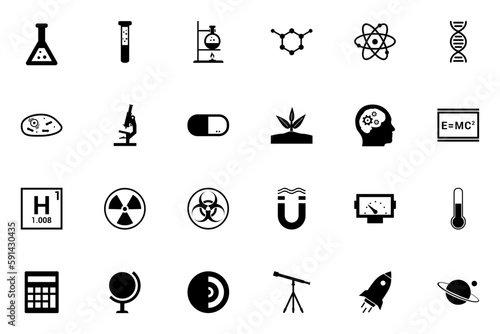 Science SVG Icons Set