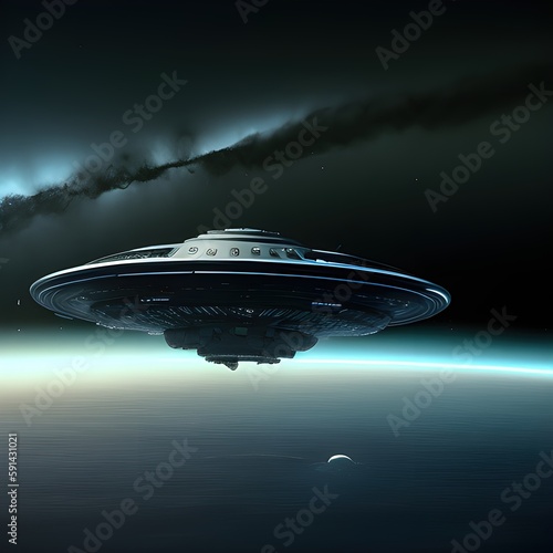 Interstellar ark - generative ai © visart