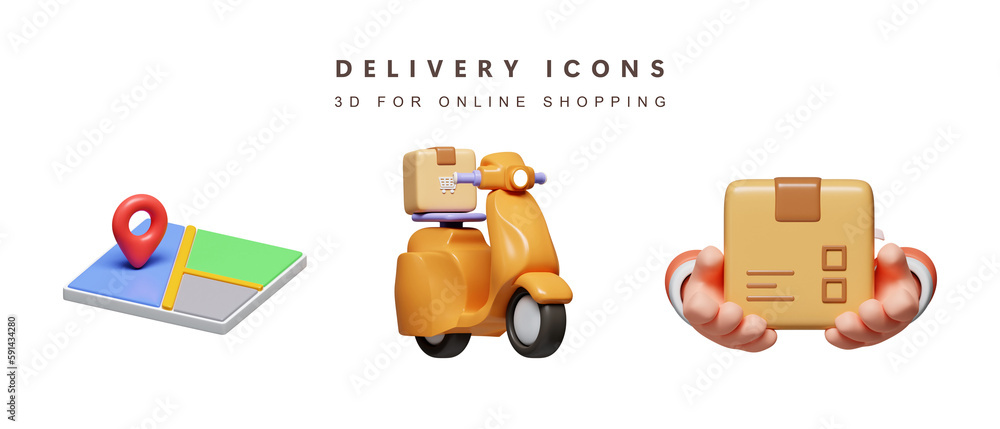 Video game online shopping and delivery concept 1233215 Vector Art at  Vecteezy