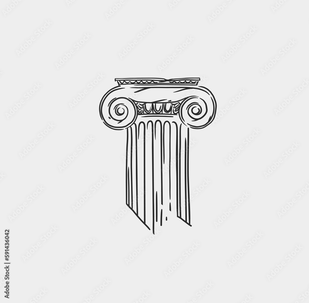 Hand drawn vector abstract outline,graphic,line greek ancient sculpture statue line art modern drawing set.Antique classic column in trendy bohemian style,outline design concept.Antique statue logo. Hand drawn vector abstract outline,graphic,line greek ancient sculpture statue line art modern drawing set.Antique classic column in trendy bohemian style,outline design concept.Antique statue logo.