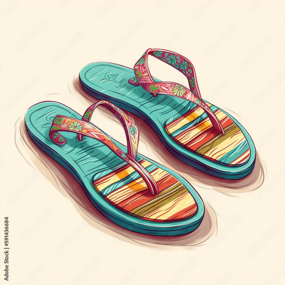 Flip Flop Illustrations