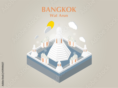 Buddhist temple in Bangkok