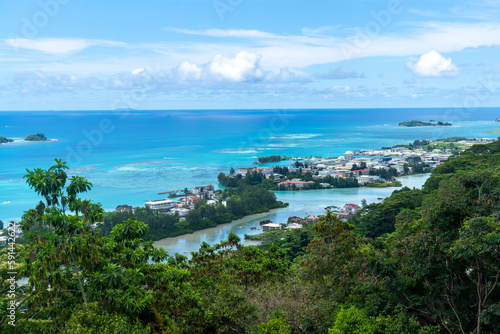 Seychelles Mahe beaches offer a range of benefits and attractions that make them a desirable destination for many travelers. beautiful palm trees, beach and sea