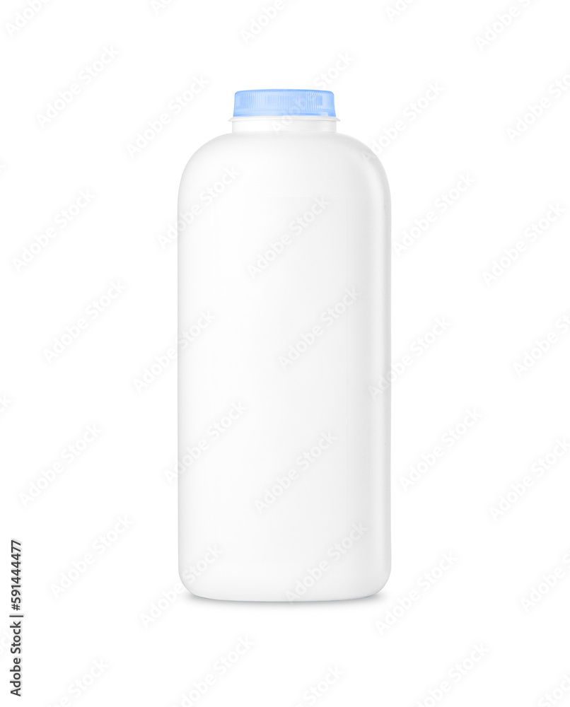 white plastic bottle isolated on white background white plastic bottle isolated on white background