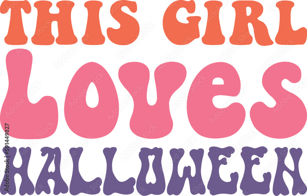 Halloween Retro Svg
