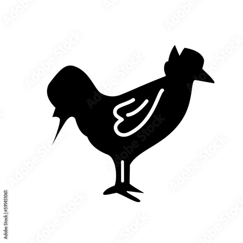 chicken silhouette
